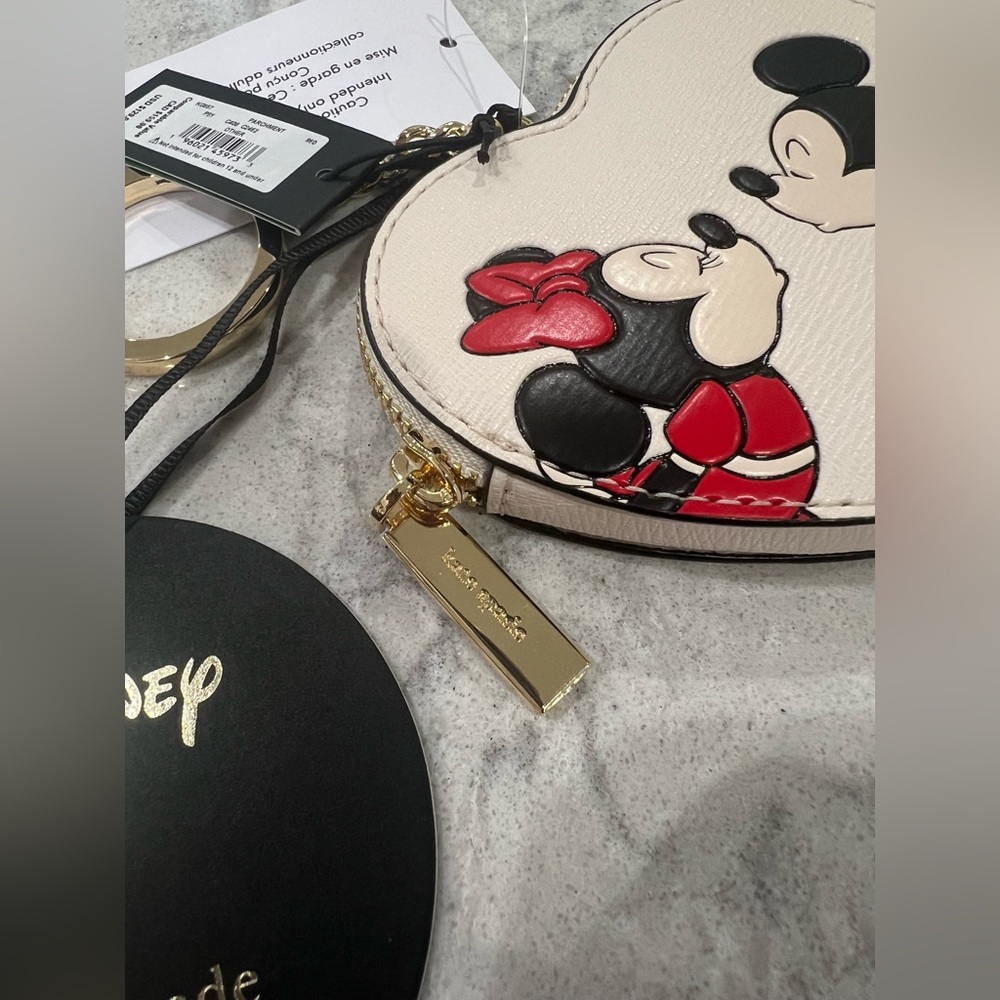 NWT Kate Spade Disney Minnie Bag Charm - Picture 7 of 10